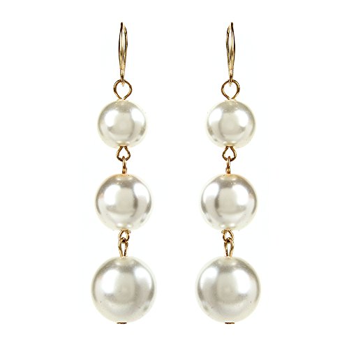 Pearl Ball Drop Earrings - Buy BeadsBuy Beads
